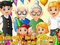 Spel Gelukkige verjaardag met familie  online