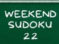 Spel Weekend sudoku 22 online