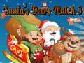 Spel De herten van de kerstman Match 3  online