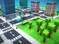 Spel Pixel City Runner 3D online