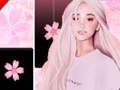 Spel Ariana Grande Pianotegels Roze, Muziek & Magie  online