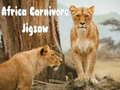 Spel Afrika Carnivoor Legpuzzel  online