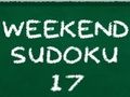 Spel Weekend sudoku 17 online