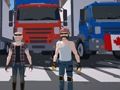 Spel Vrachtwagen en politie  online