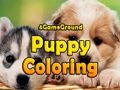 Spel 4GameGround Puppy Kleurplaten  online