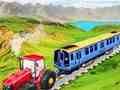 Spel Geketende trekker trekkende trein  online