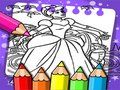 Spel Assepoester kleurenboek online Spel Assepoester kleurenboek online