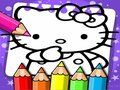 Spel Hello Kitty Kleurboek  online