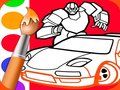 Spel Kleurboek voor jongens voor kinderen  online