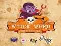 Spel Heksenwoord Halloween-puzzelspel  online