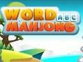 Spel Woord ABC Mahjong  online