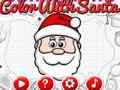 Spel Kleur met de kerstman  online