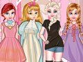 Spel Prinses Paper Doll-stijl  online