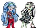 Spel Kleurboek voor Monster High online Spel Kleurboek voor Monster High online
