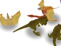 Spel Dinosaurussen fuseren en vechten  online
