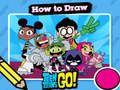 Spel Heet om Teen Titans Go te tekenen!  online