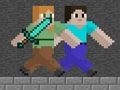 Spel Steve en Alex Dragon Egg  online