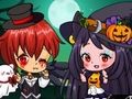 Spel Halloween Chibi-paar online Spel Halloween Chibi-paar online