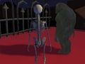 Spel Parkour Halloween-uitdaging voor 2 spelers  online