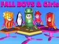 Spel Herfst jongens en meisjes  online