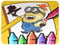 Spel Kleurplaat Minion  online