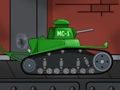 Spel Tanks 2D: Tankoorlogen  online