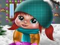 Spel Baby winter aankleden  online