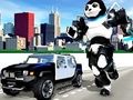Spel Politie Panda Robot  online