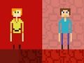 Spel Stickman Steve tegen Alex Nether  online