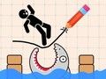 Spel Teken en bewaar Stickman  online