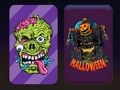 Spel Herinnering aan Halloween-monsters  online