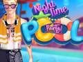 Spel Nachtelijk zwembadfeest  online