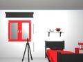 Spel De witte kamer 3D  online