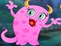 Spel Ontsnapping aan het schattige roze monster  online