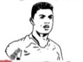 Spel Ronaldo kleurboek online Spel Ronaldo kleurboek online