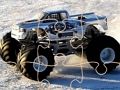 Spel Winter Monster Truck-puzzels  online