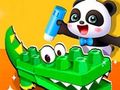 Spel Baby Panda Dieren Puzzel  online