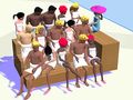 Spel Sauna rennen  online