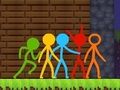 Spel Stickman Parkour 2: geluksblok  online