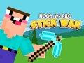 Spel Noob versus Pro Stick-oorlog online Spel Noob versus Pro Stick-oorlog online