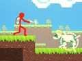 Spel Rode Stickman versus Monsterschool 2  online