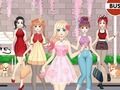 Spel Anime meisjes aankleedspel  online