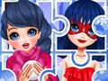 Spel Winterse puzzel  online