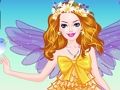 Spel Barbie engel aankleden  online