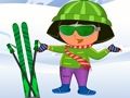 Spel Dora Ski aankleden online Spel Dora Ski aankleden online
