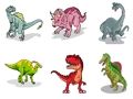 Spel Dinosauruskaarten  online