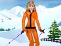 Spel Barbie snowboardjurk  online