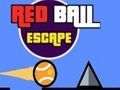 Spel Rode bal ontsnapping  online