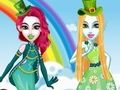 Spel Modegevecht tussen groen en regenboog  online
