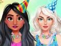 Spel Mooie pastelkleurige feestmake-over  online